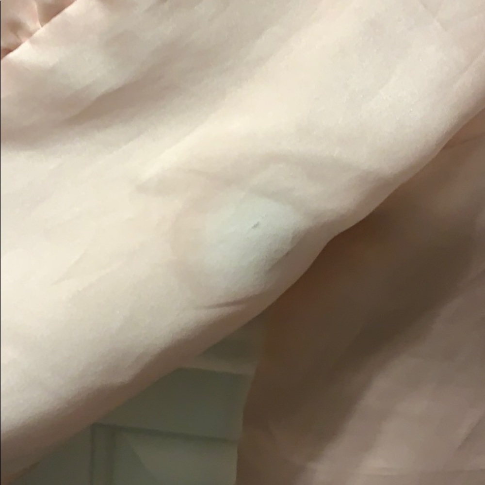 J Crew Collection Blush Ruffle Blouse, 2 - Picture 3 of 5